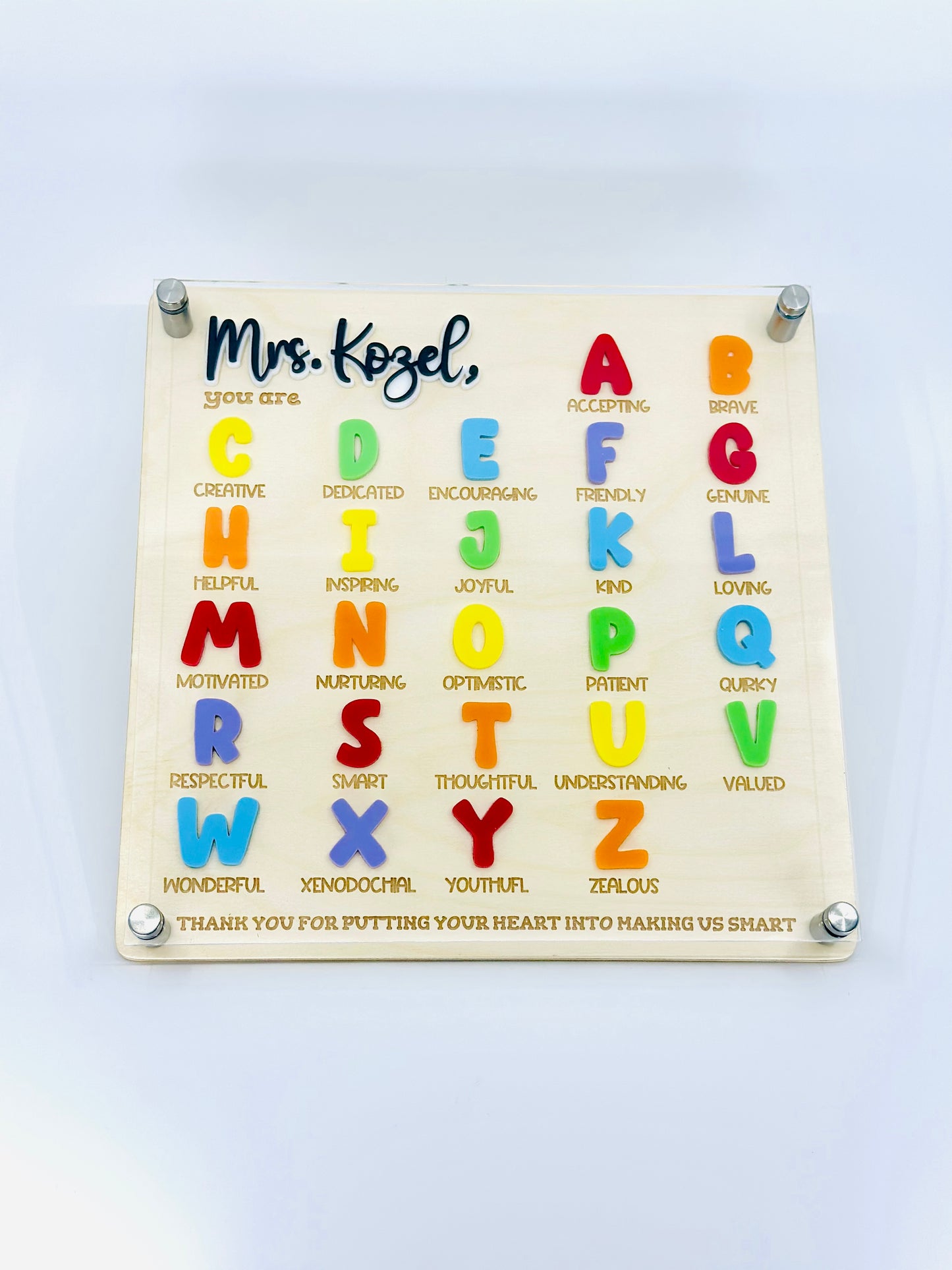 DIGITAL DOWNLOAD - Teacher wall sign