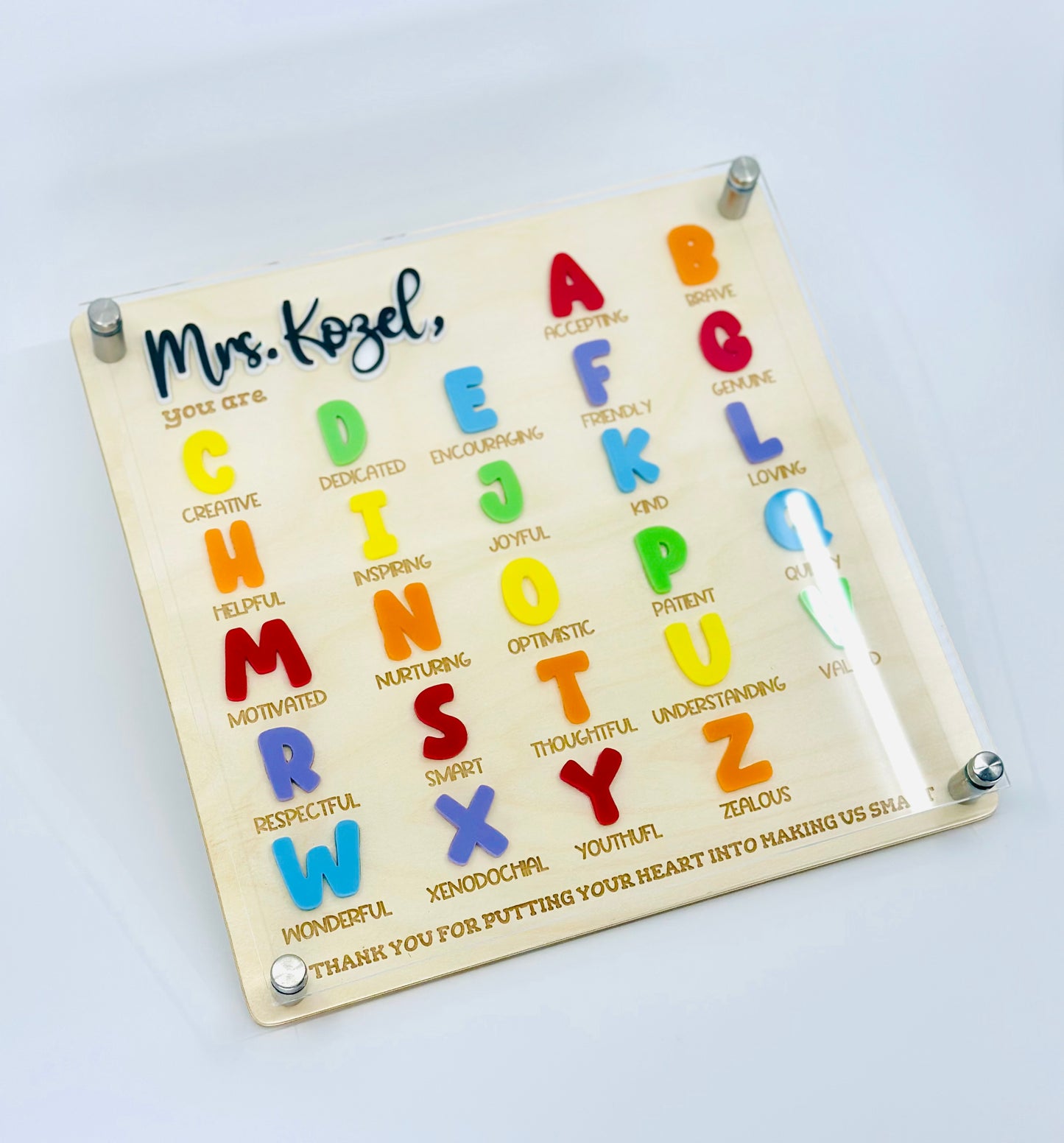 DIGITAL DOWNLOAD - Teacher wall sign