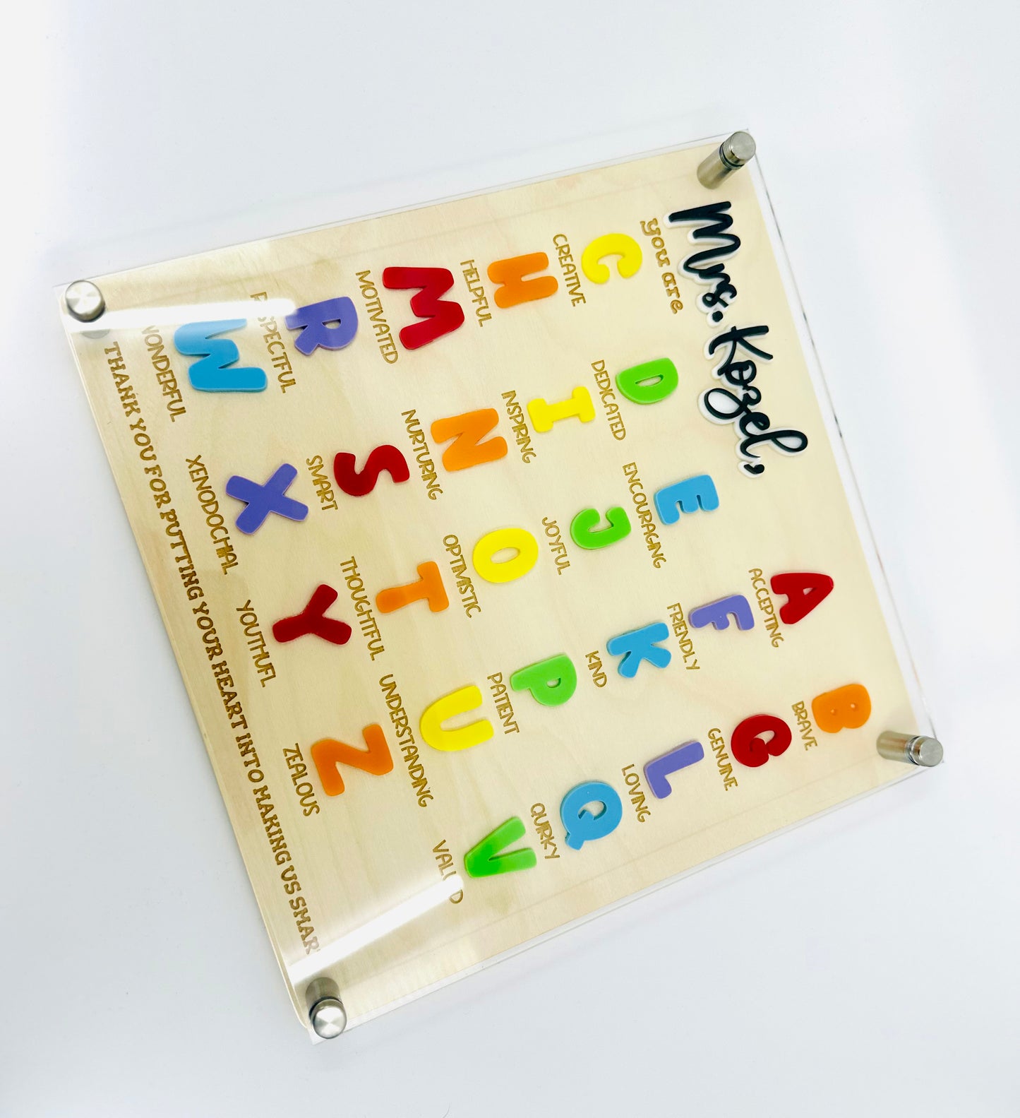 DIGITAL DOWNLOAD - Teacher wall sign