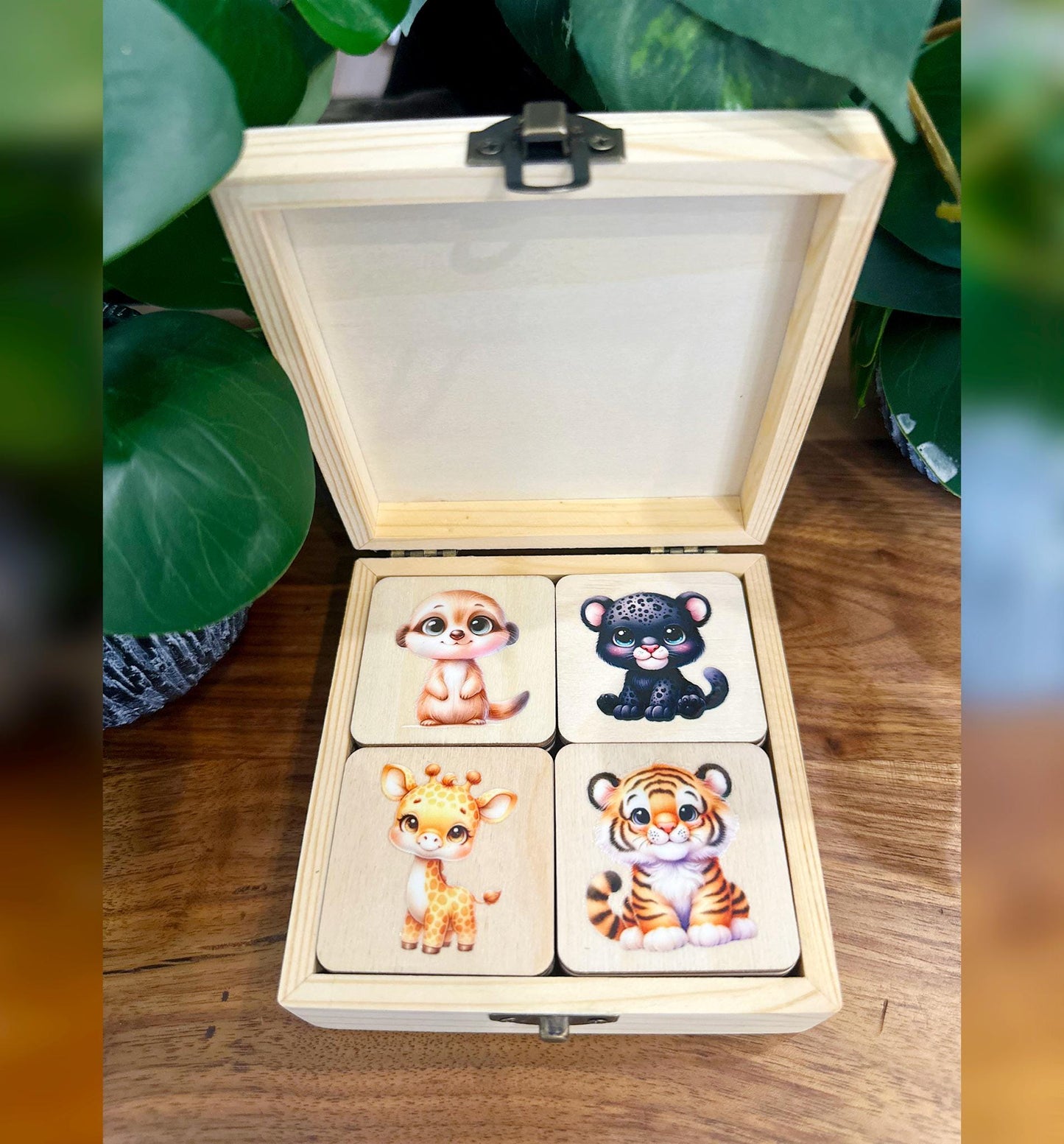Personalized Memory Game for Kids – Montessori Toddler Learning Toy, Fun Family Activity, Homeschool & Preschool Educational Gift