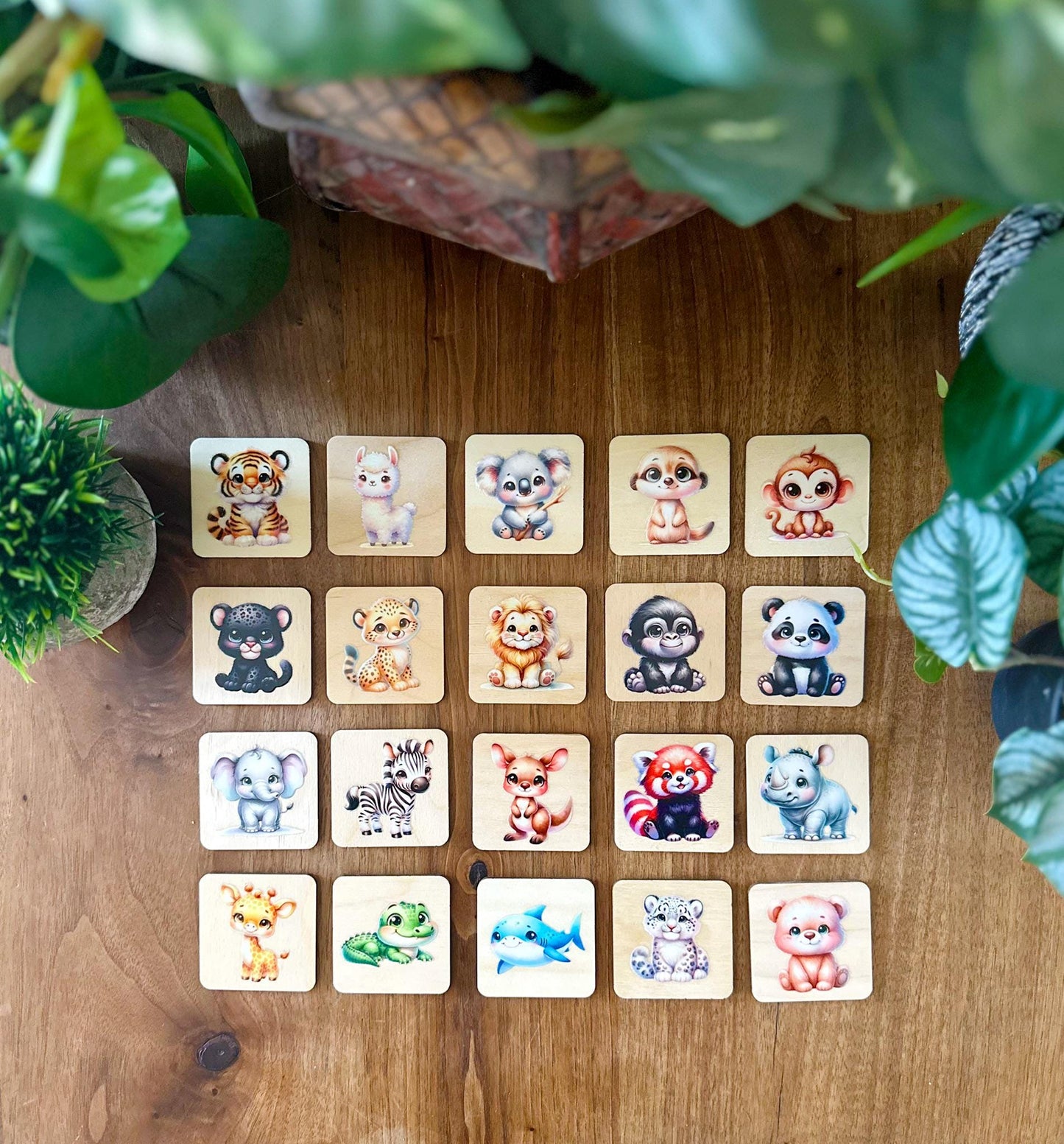 Personalized Memory Game for Kids – Montessori Toddler Learning Toy, Fun Family Activity, Homeschool & Preschool Educational Gift