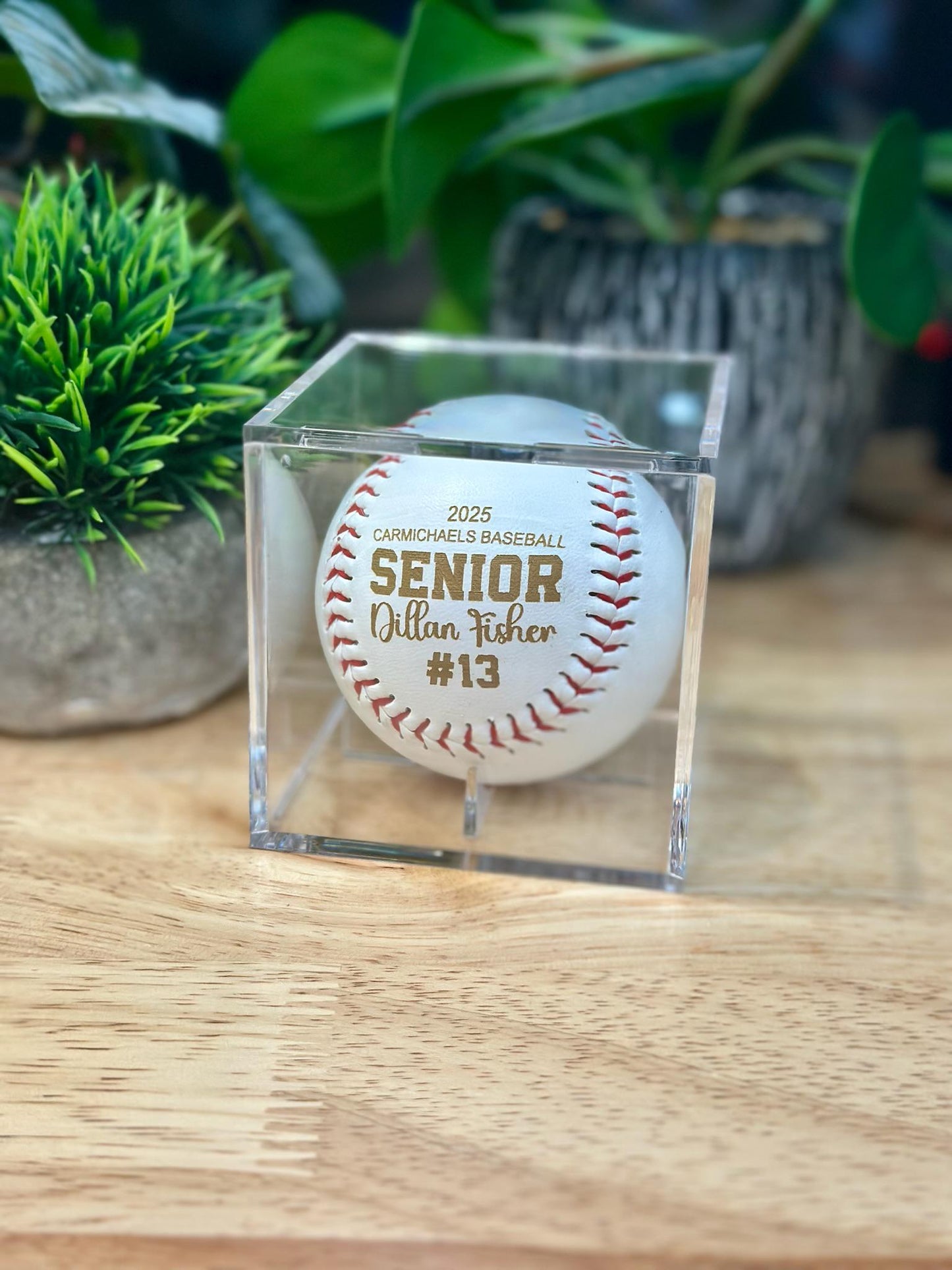 Custom Engraved Baseball – Personalized Keepsake with City or Name – Unique Gift for Sports Fans, Weddings, Birthdays, or Father’s Day