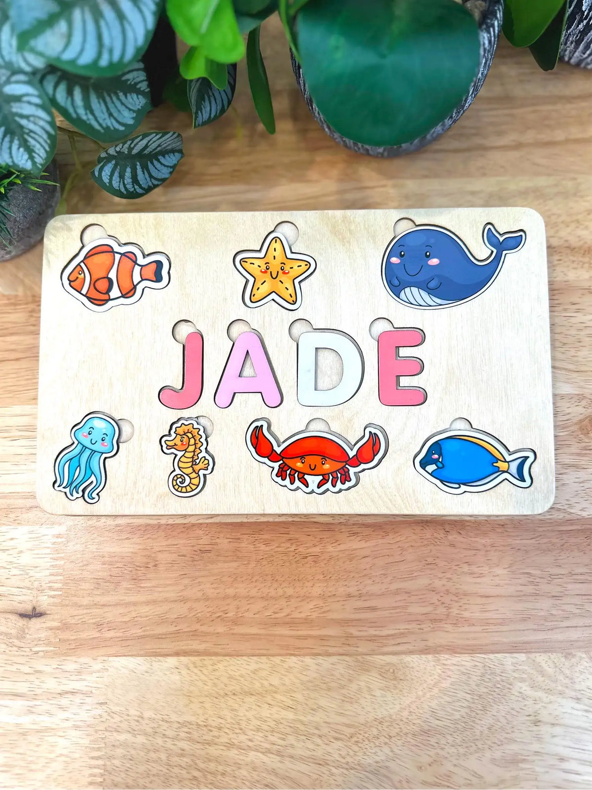 Personalized Wooden Name Puzzle