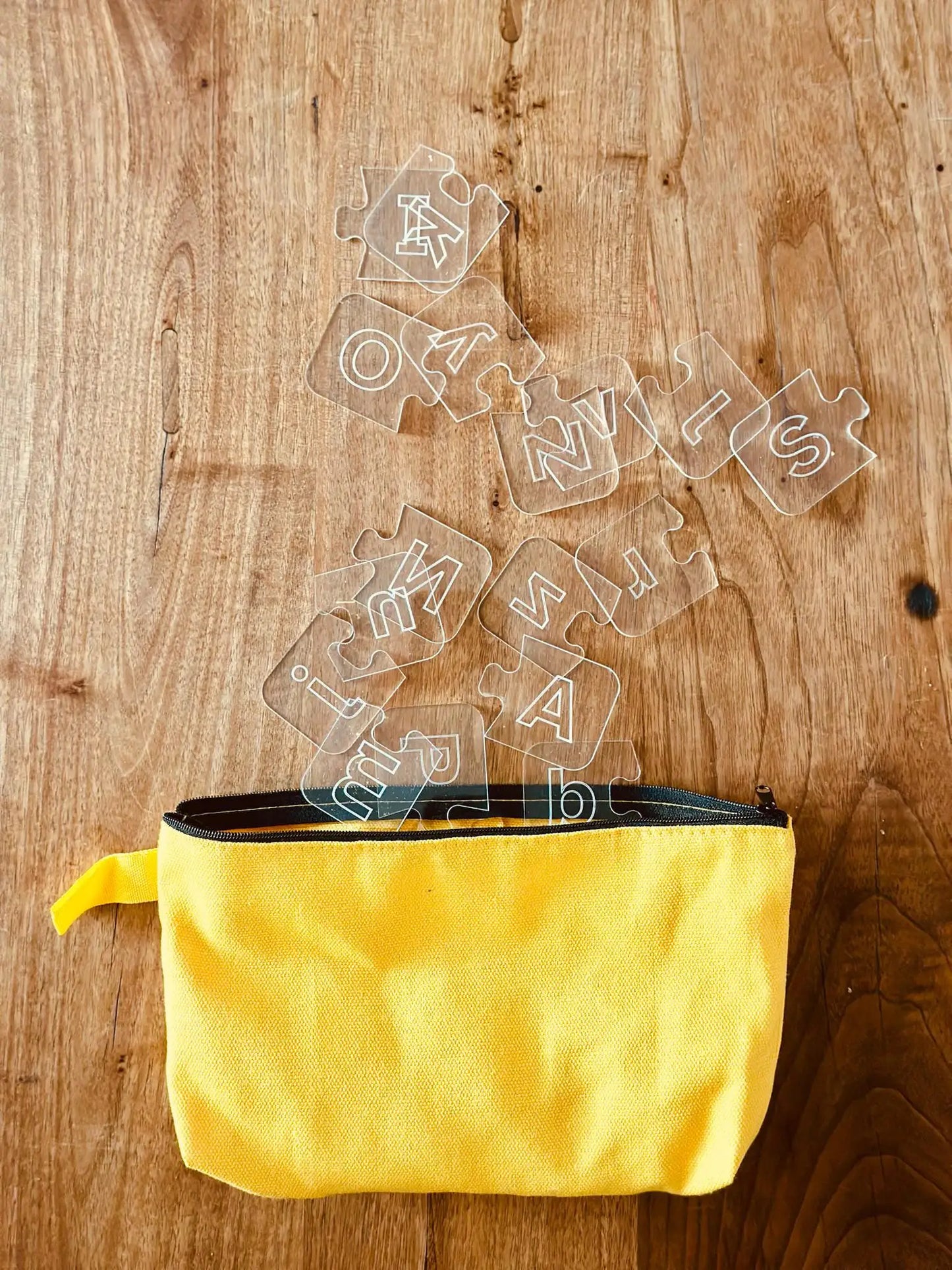 Acrylic Alphabet Matching Puzzle
