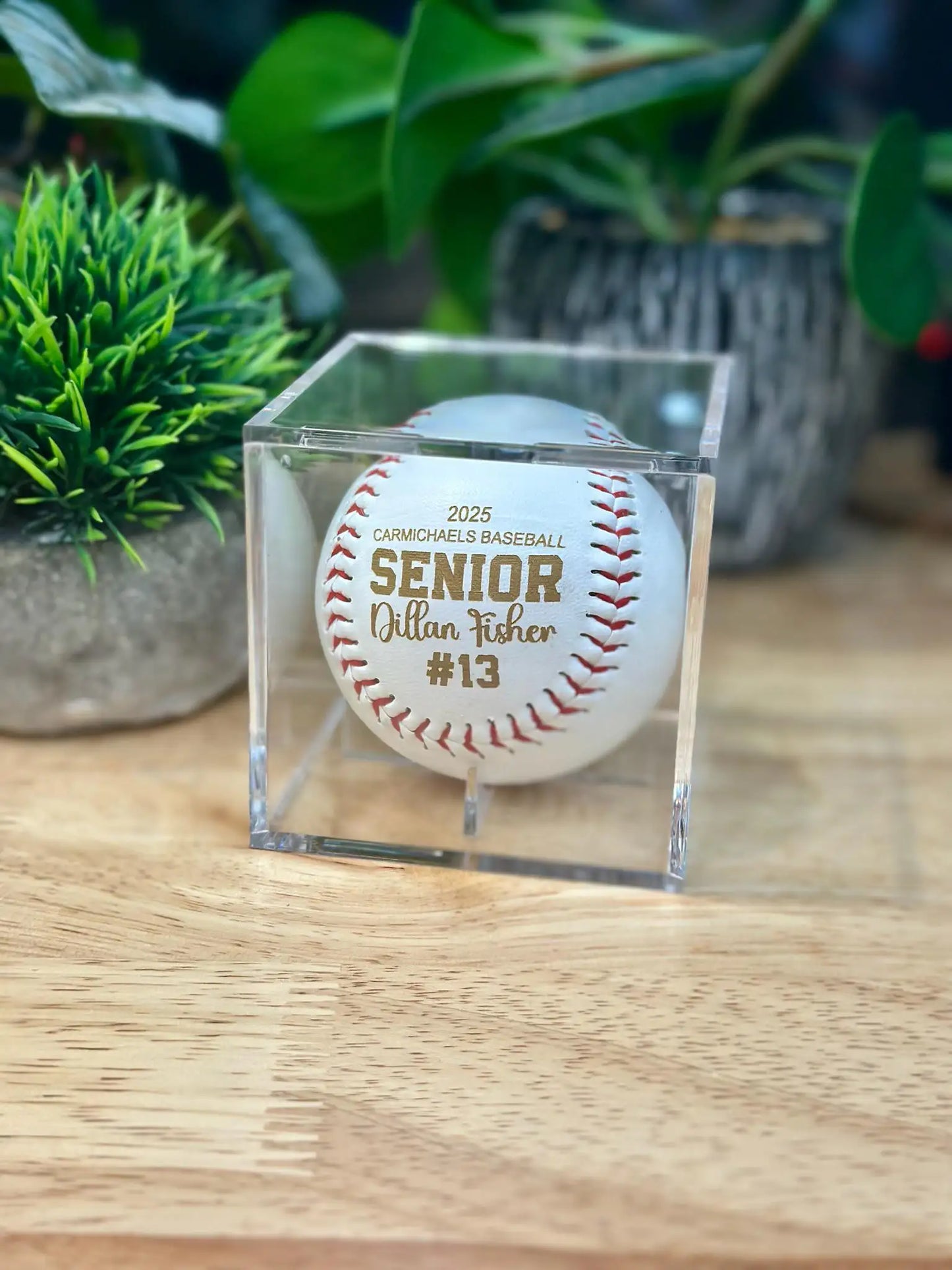 Personalized Engraved Baseball