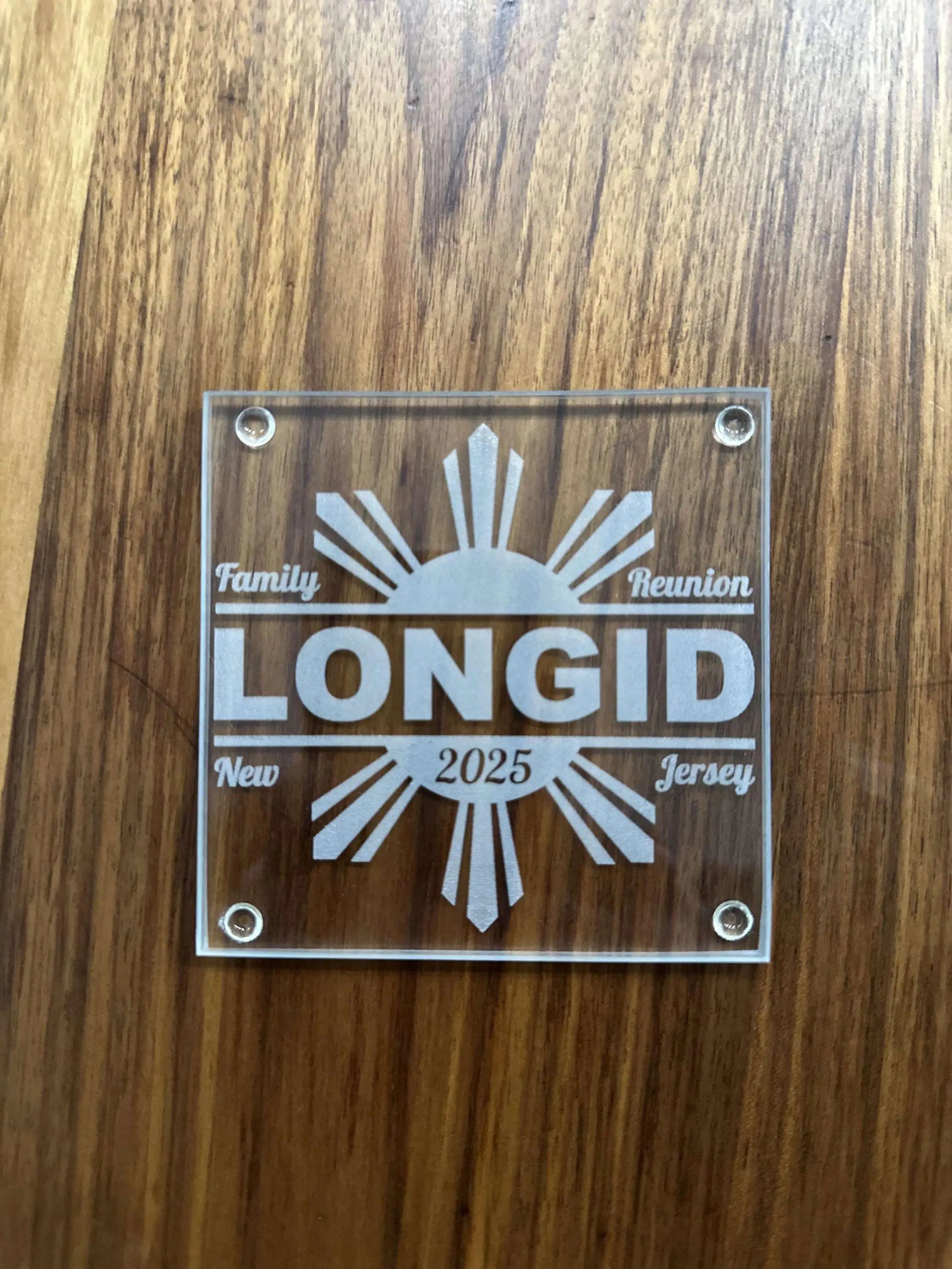 Personalized Glass Coasters