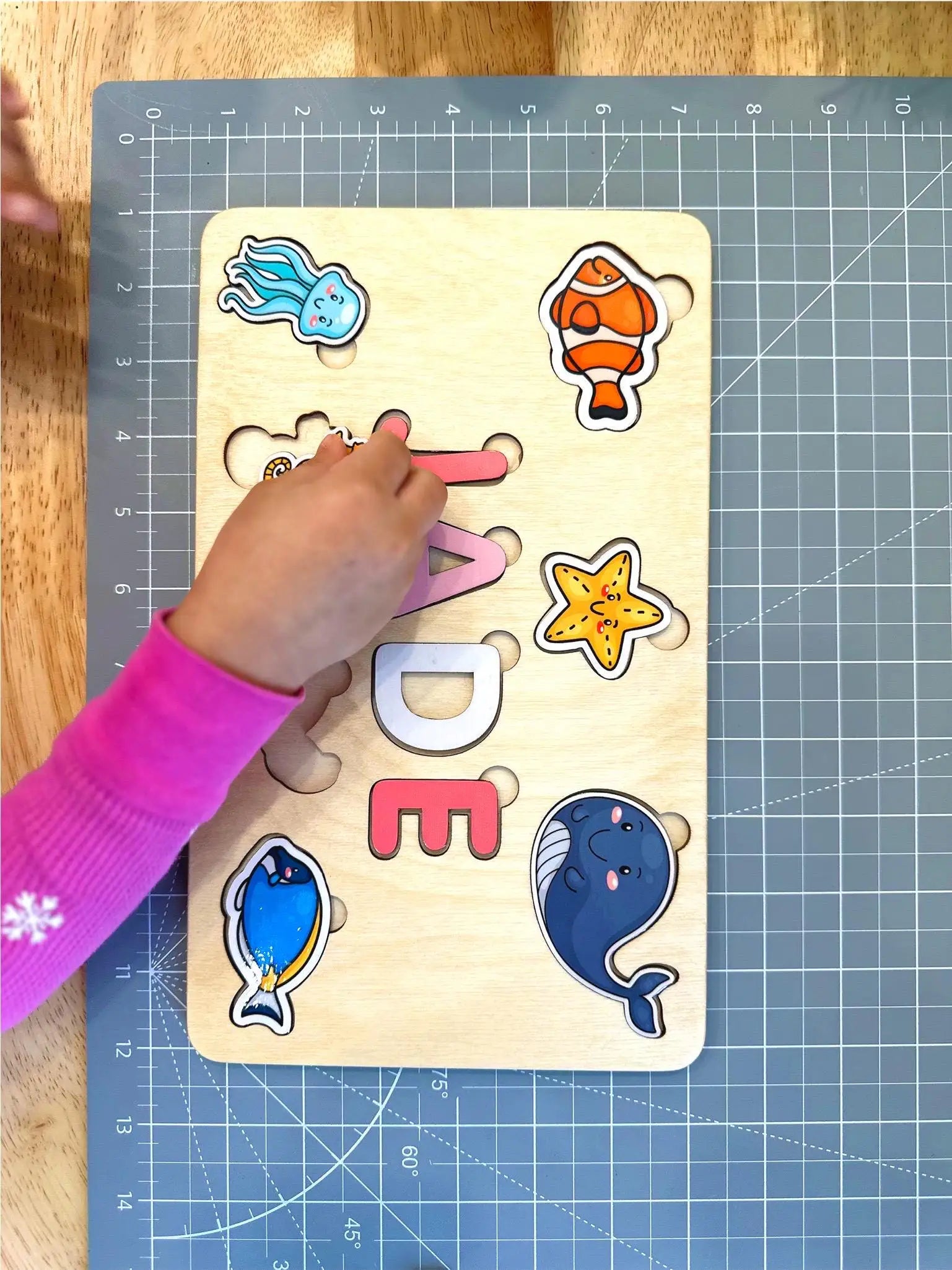 Personalized Wooden Name Puzzle