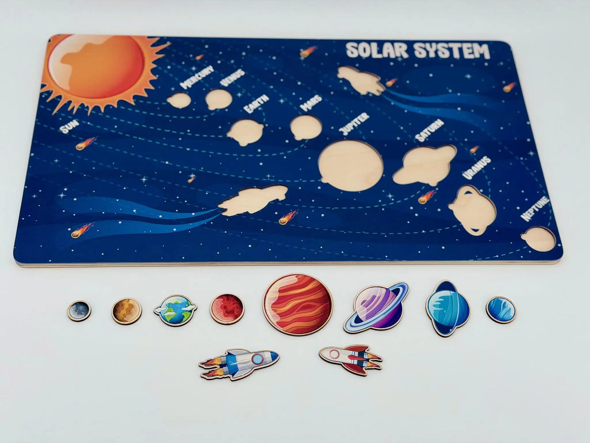 Solar System Learning Puzzle