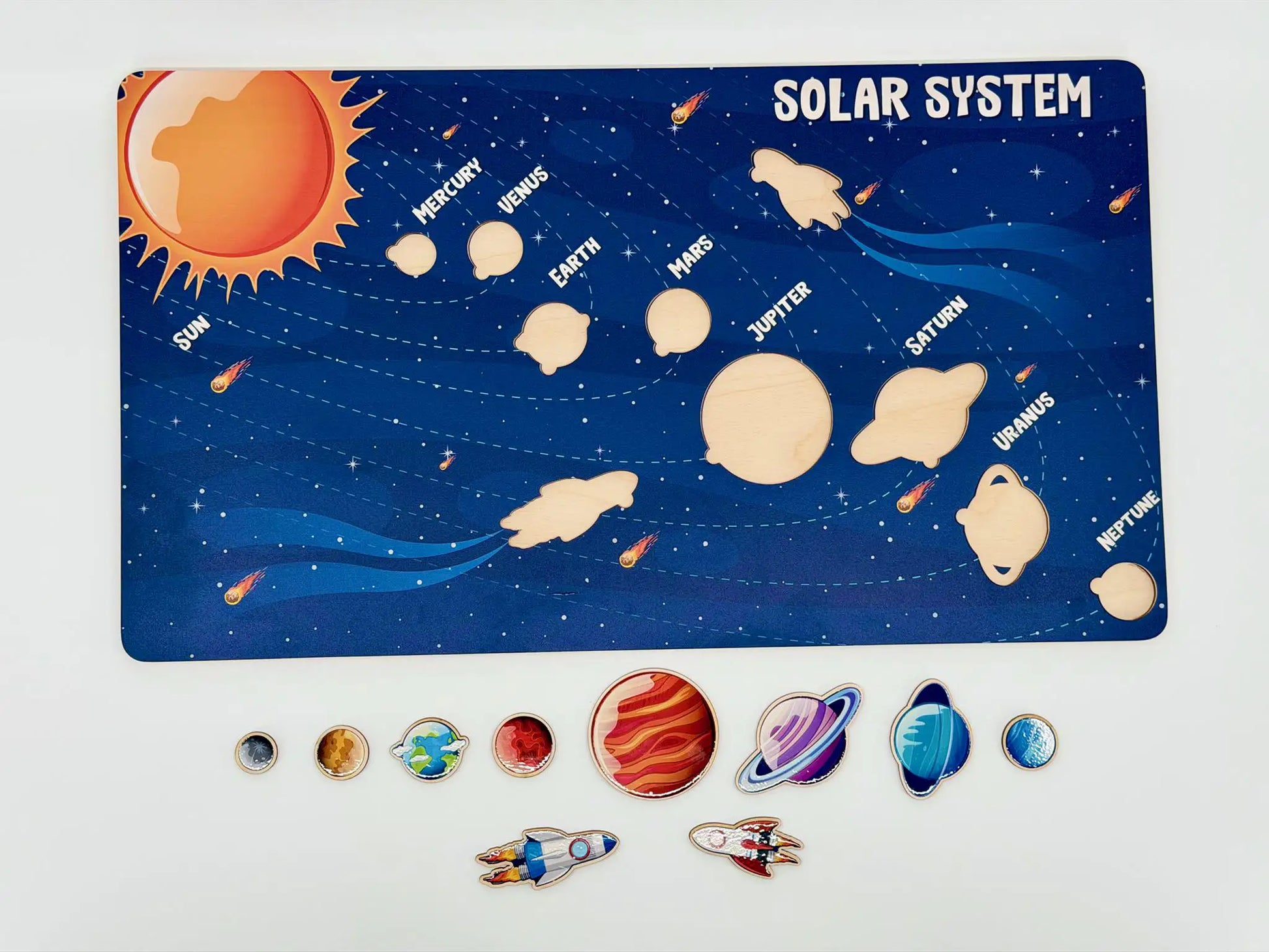 Solar System Learning Puzzle