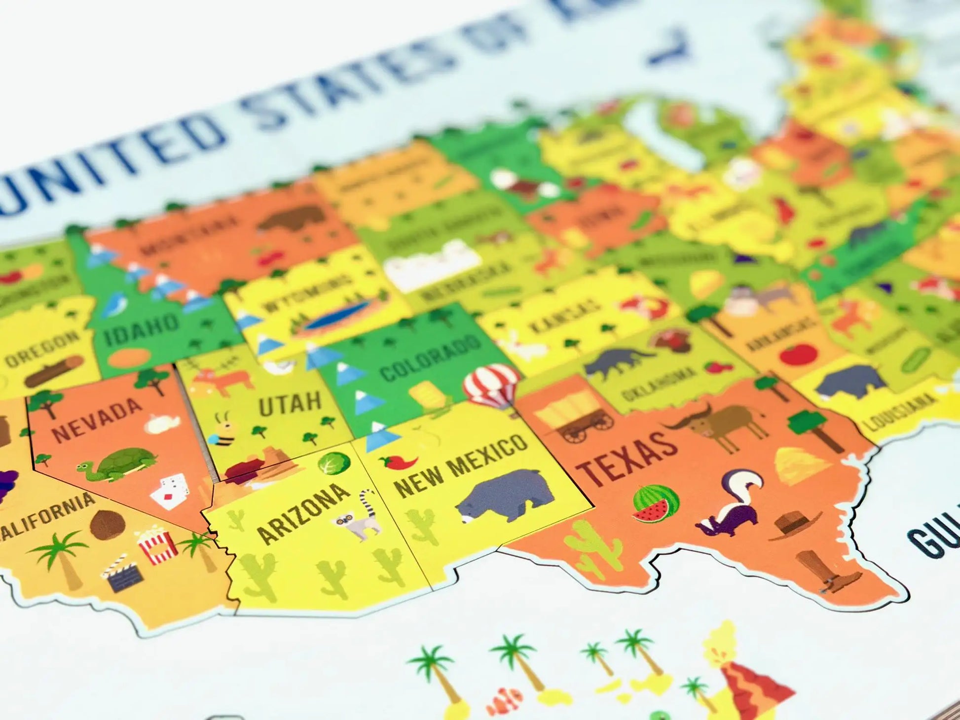 USA Geography Puzzle