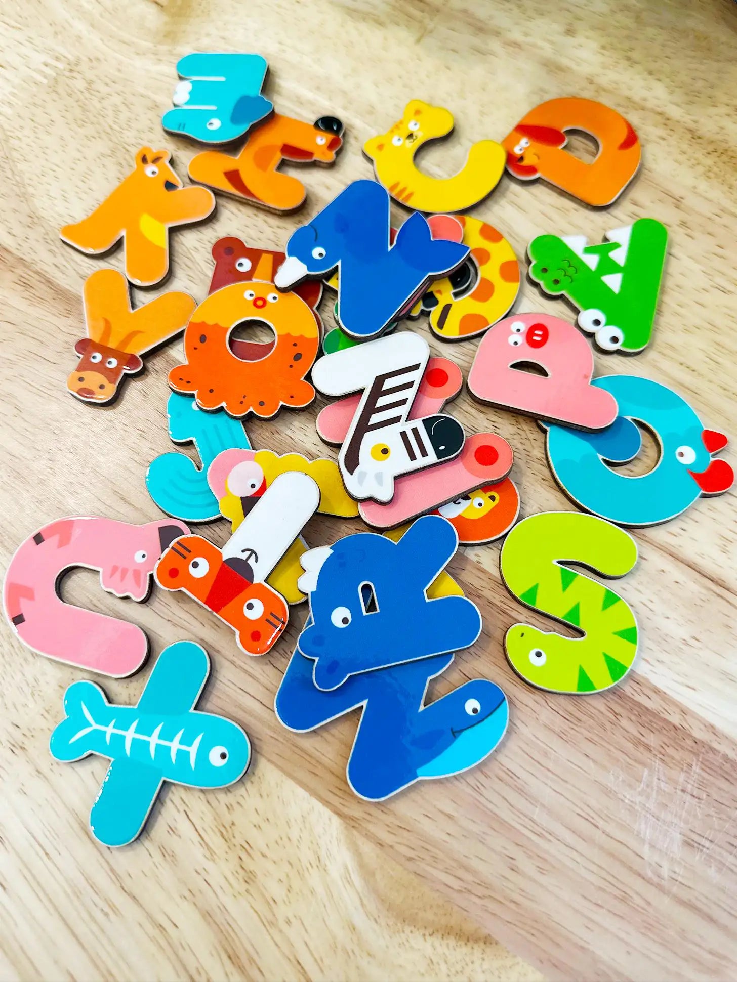 Wooden Alphabet Puzzle for Kids